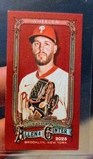 2025 Topps Allen & Ginter Zack Wheeler RED Mini /5 #142 Phillies SP 4/5 🔥
