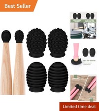 Durable Stretchable Drum Dampeners in 4-Piece Set - Perfect for Musicians