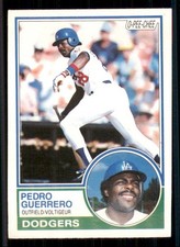 1983 O-Pee-Chee Pedro Guerrero Los Angeles Dodgers #116