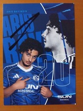 Aris Bayindir, Orig.-Autogr.,Autogrammkarte 2025/26,FC Schalke 04,#20👍⚽