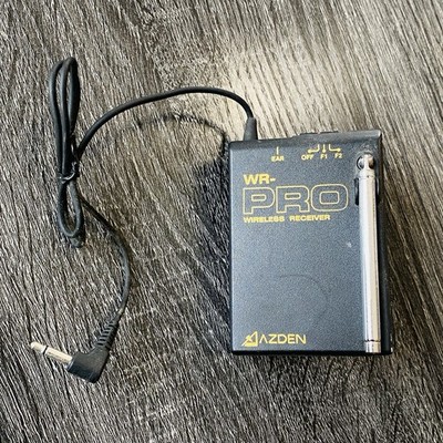 Azden WR-Pro Wireless Receiver Only  Tested Works