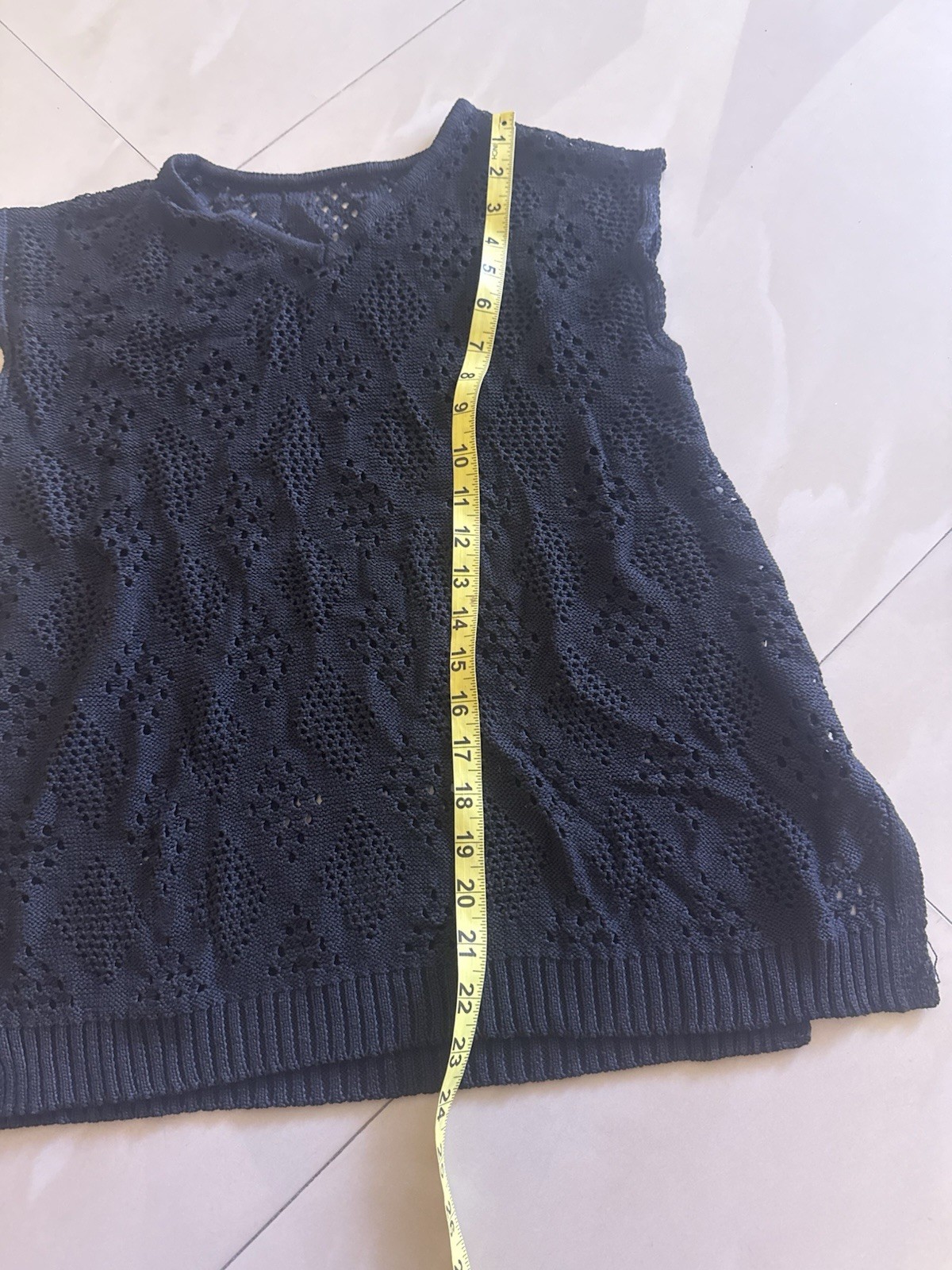 Unbranded Pullover top Different Pattern Knitting… - image 12