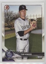 2018 Bowman Prospects Sam Howard #BP109 fm0