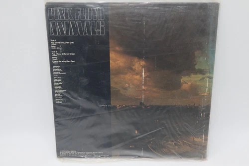 Pink Floyd – Animals LP Record 1977 Columbia Prog Rock 33 RPM