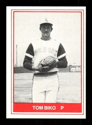 1982 TCMA Amarillo Gold Sox 14 Tom Biko BXCP29