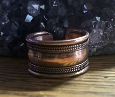 Solid copper adjustable ring TU26-1