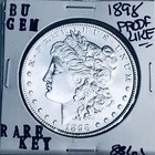 1898 BU GEM MORGAN SILVER DOLLAR UNC MS+++ U.S. MINT RARE COIN 8861