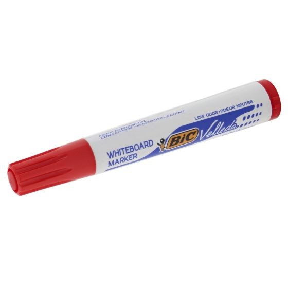 BIC Velleda Whiteboard Marker Broad Bullet 1.5mm (Red)