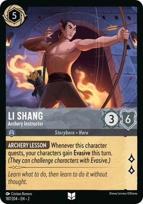 Li Shang - Archery Instructor - NM - Rise of the Floodborn 187