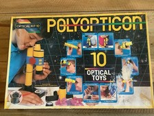 POLYOPTICON - ORIGINAL COMPLETE KIT - 10 OPTICAL TOYS - VINTAGE SET INSTRUCTIONS