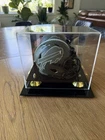 Josh Allen auto Salute To Service Signed Mini Helmet Beckett and display case