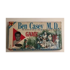 Boardgame Ben Casey M.D. Game Box Fair/VG+