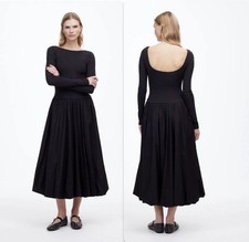Madewell Women’s Bubble-Hem Midi Dress NWT Size 6