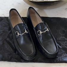 Women’s Vintage Gucci Black Horsebit Loafer Size 6 B
