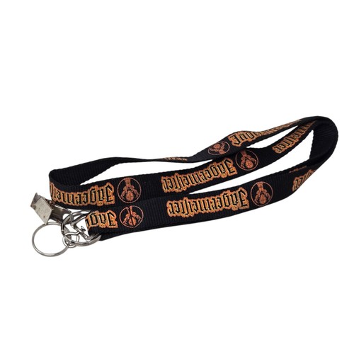  Jagermeister Lanyard w/ Detachable Clip Keychain Ring Jager ID Badge Holder