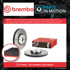 Brake Disc Single Vented fits ROLLS ROYCE PHANTOM 6.75 2017 on 395mm Brembo New