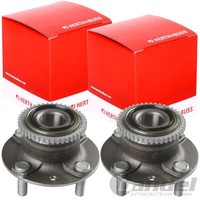 2X Herth+Buss Jakoparts Radlager Satz Hinten Beidseitig Passend FÜR Mazda 323