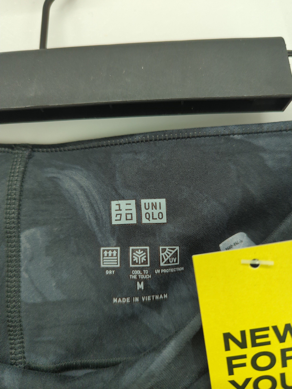 ALTRA Uniqlo Leggings Donna M Grigio 100% Altro Cropped