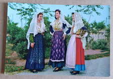 cartolina - costumi Sardi - viaggiata 1959