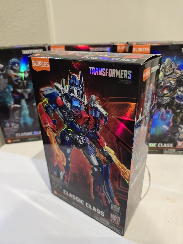 NUEVO 5 Blokees Transformers Clase Clásica OPTIMUS MIRAGE SCOURGE MEGATRON PRIMAL Foto 3 de 4