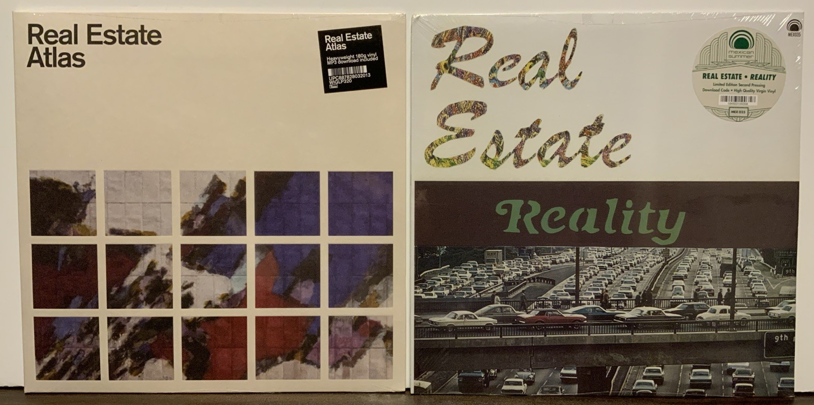 Real Estate - Atlas & Reality, Lot Of 2 Vinyl LP Records NEW SEALED!