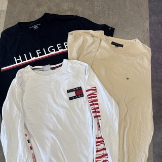 Lot De 3 t shirt Tommy Hilfiger L L XL Vu En Live