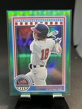 2025 Panini Stars and Stripes - Jared Grindlinger #2 Green (RC)