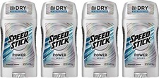 Speed Stick Power Anti-Perspirant Deodorant Unscented 3 oz Pack of 4 