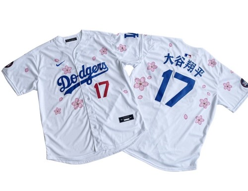 SHOHEI OHTANI #17 Los Angeles Dodgers Kanji Edition Tokyo Series Jersey LAD