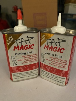 Tap Magic Cutting Fluid 2 Tin Cans 4floz The Steve Company Unopened