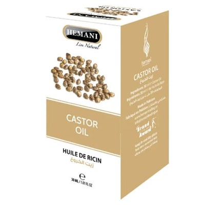 Hemani  Castor Oil   30ml natural oil 100%