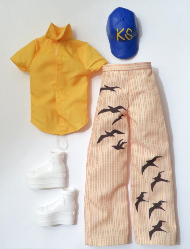 Pants Shirt Shoes Hat Mattel Outfit