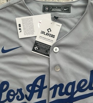Nike Authentic Los Angeles Dodgers Gray Shohei Ohtani #17 Jersey