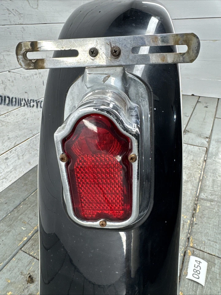 Harley Shovelhead Rear Fender Duo Glide Electra Glide Panhead  FL FLH - Image 4 of 4