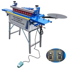 Floor-type Woodworking Edge Bander 6-60mm Curve Straight Edge Bander Machine