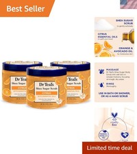 Pack of 3 Citrus Body Scrubs with Vitamin C   Gently Exfoliate  Hydrate Skin