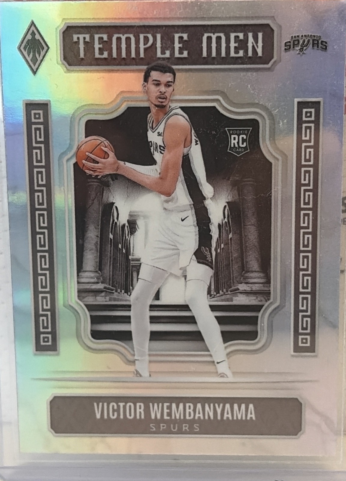 2023-24 Panini Phoenix - Temple Men Victor Wembanyama #7 Silver (RC)