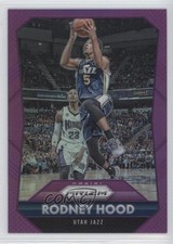 2015-16 Panini Prizm Purple Prizm 35/99 Rodney Hood #231 4m6