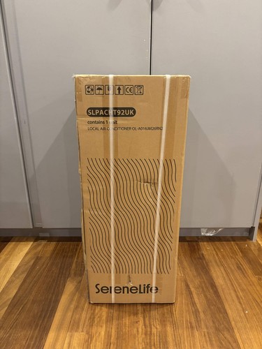 SereneLife SLPACHT92UK 9000 BTU 4-in-1 Portable Air Conditioner Remote White