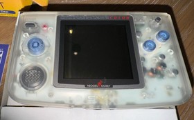 Clear NeoGeo Pocket Color Complete in Box system USA SNK