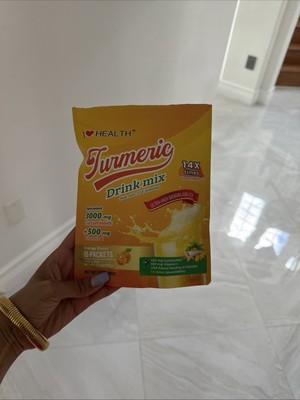 Turmeric Supplement - Turmeric Drink Mix Supporting a Healthy  Inflammation
