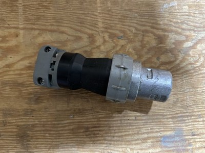 IEC 60309 Industrial Electrical Plug Connector 4-Pin 1 Outlet Gray/Black