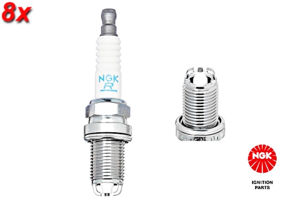 NGK 8x Spark Plug For MERCEDES TVR Cerbera VW Corrado Passat 91-03 101000035AB