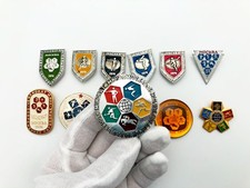 Badges Pentathlon 1974 Olympic Sport Vintage Set 11 pcs Pins Collectible USSR