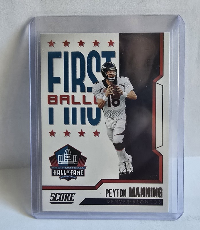 2023 Score #6 Peyton Manning First Ballot Denver Broncos NM/MNT