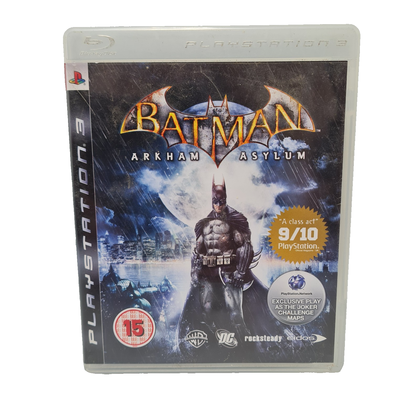 Batman Arkham Asylum PS3 PlayStation 3 w Manual