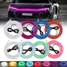 Auto 150cm DRL LED-Lichterstreifen f r Motorhaube Flexible Auto Motorabdeckung