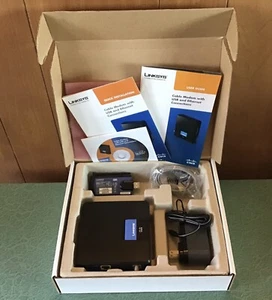 NOS NEW Liens Cisco CM100 Modem de câble avec USB & Ethernet Home Office Internet