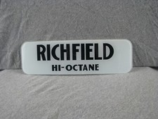 RICHFIELD ADVERTISEMENT GLASS - BENNETT PUMPS 900-1000