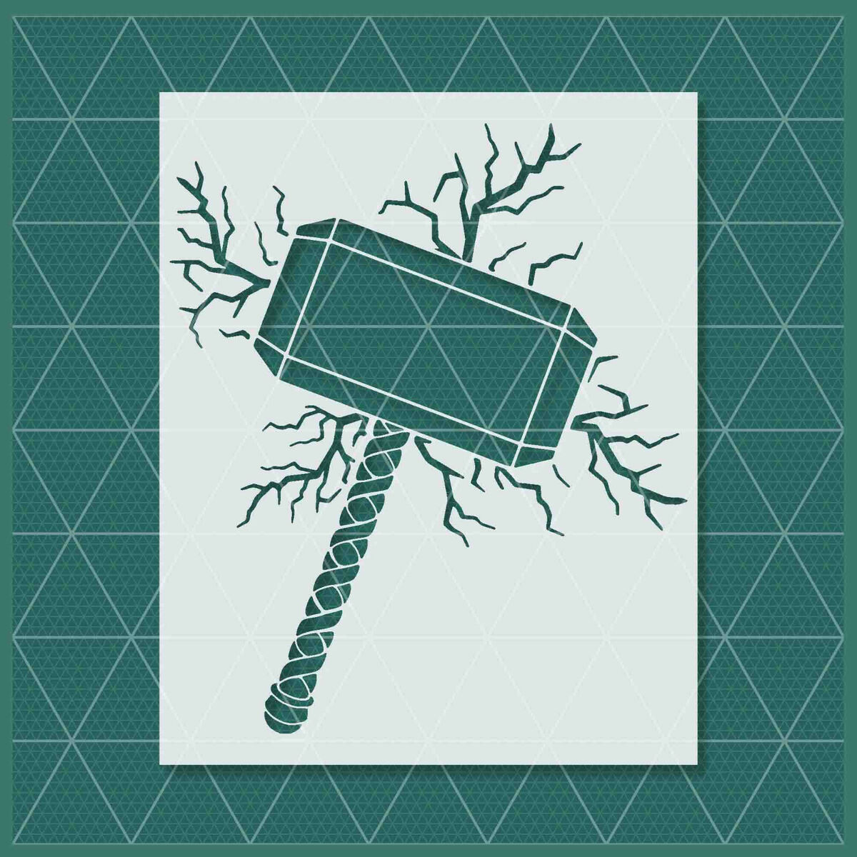 Thor Hammer Stencil thor-hammer-stencil